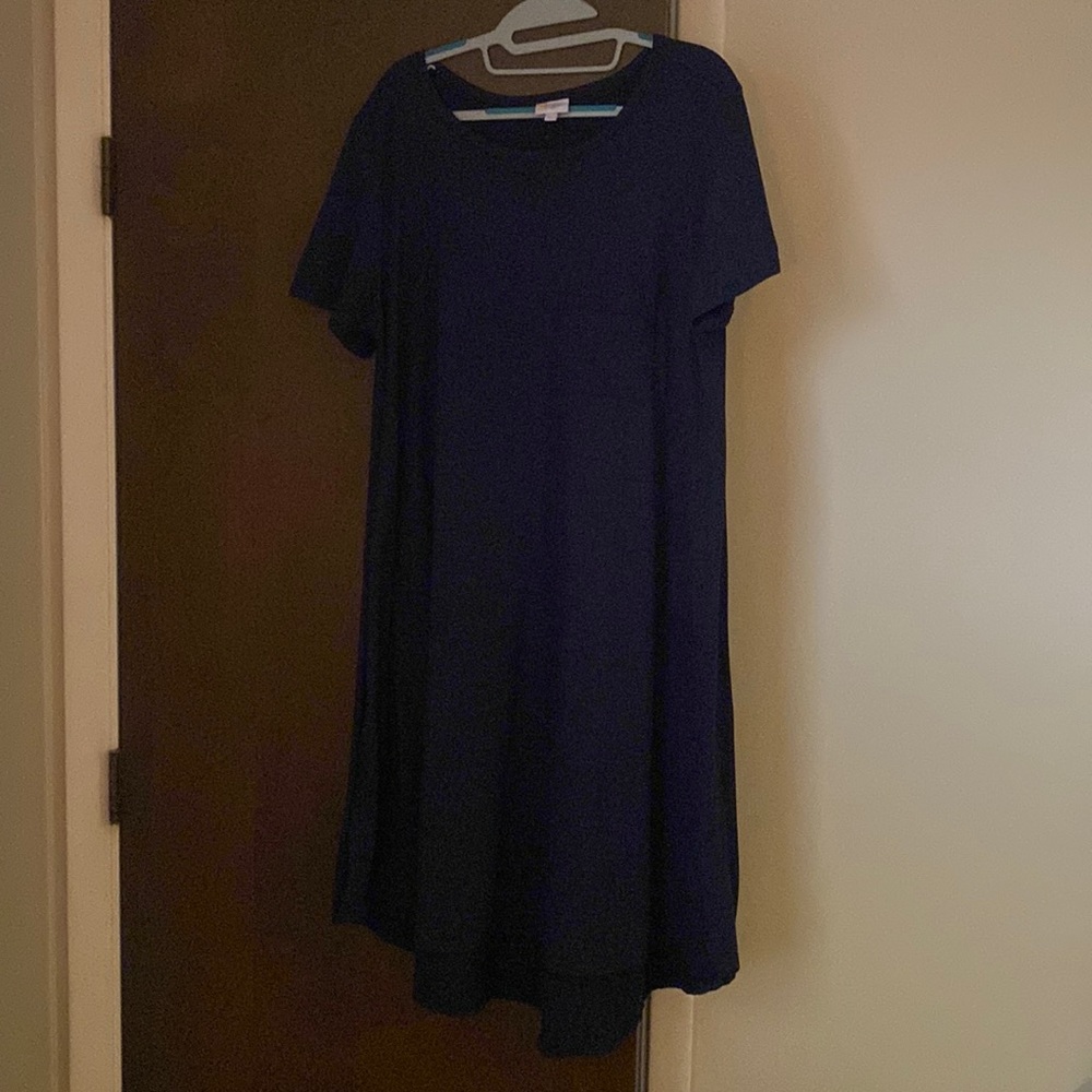 Lularoe Carly XL navy